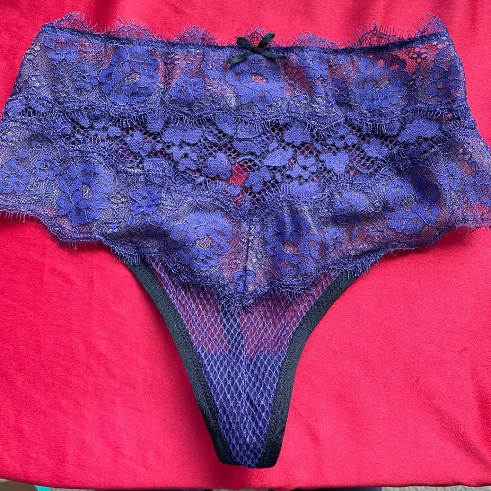 High Rise Very Sexy Thong Panty Satin G-String